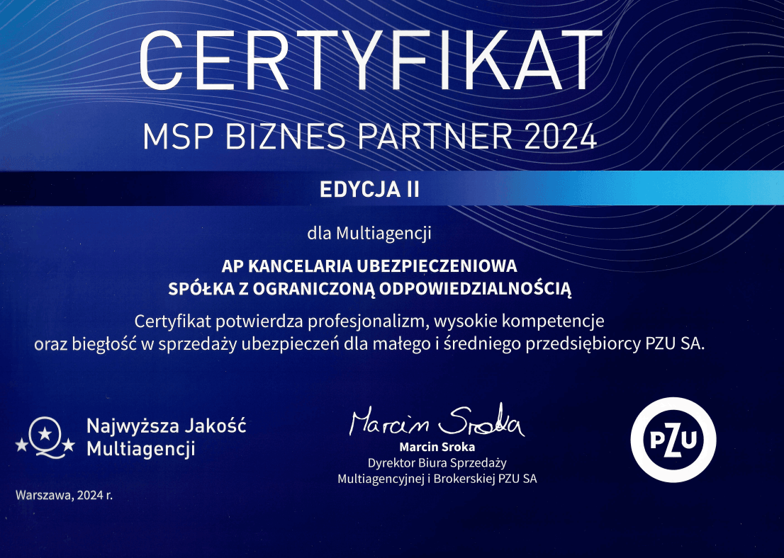 Certyfikat Doradcy Ubezpieczeniowego
